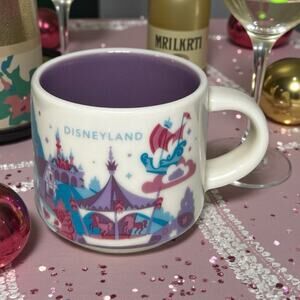 Starbucks You Are Here Fantasyland Park Mini Mug 2oz Espresso Cup EUC